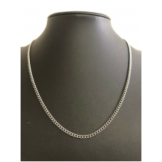 7.5"Attract Silver Colour Chain Necklace Jewellery for Men & Boys